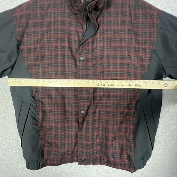 Forresters Rainshedder Jacket Mens Large Plaid Shell Water Repellent Made USA - Picture 7 of 14